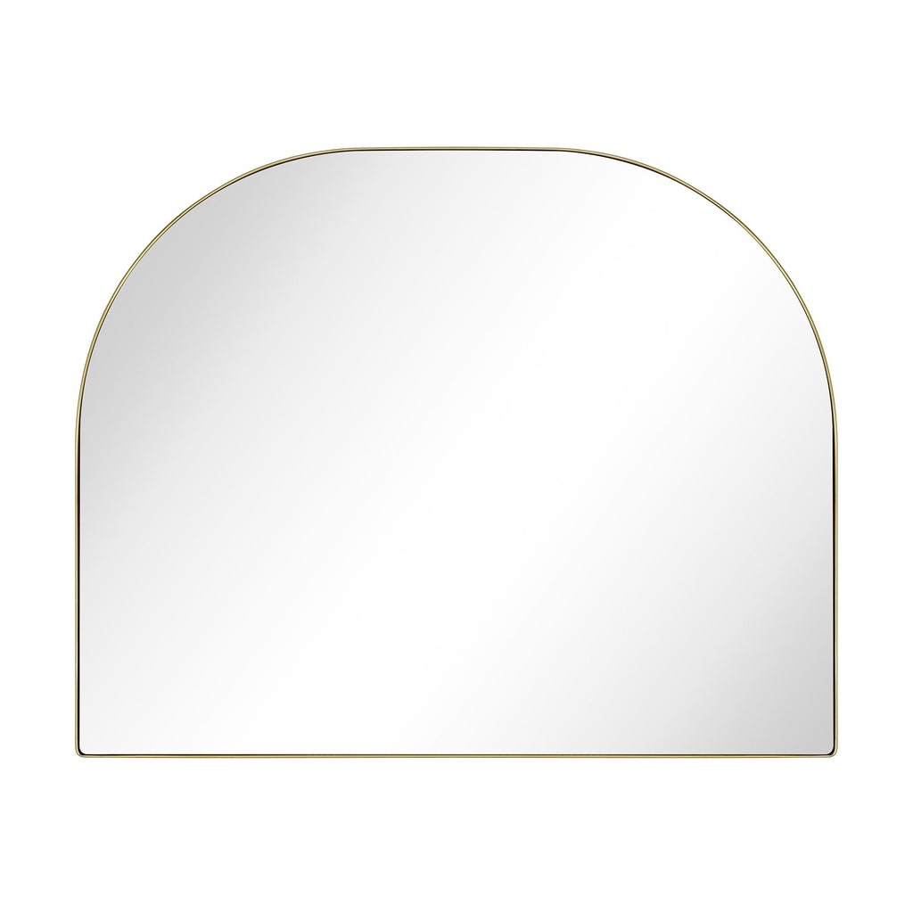 Specchio ad arco grande Dezerae TEHOME per camino, 40'' L x 32'' A
