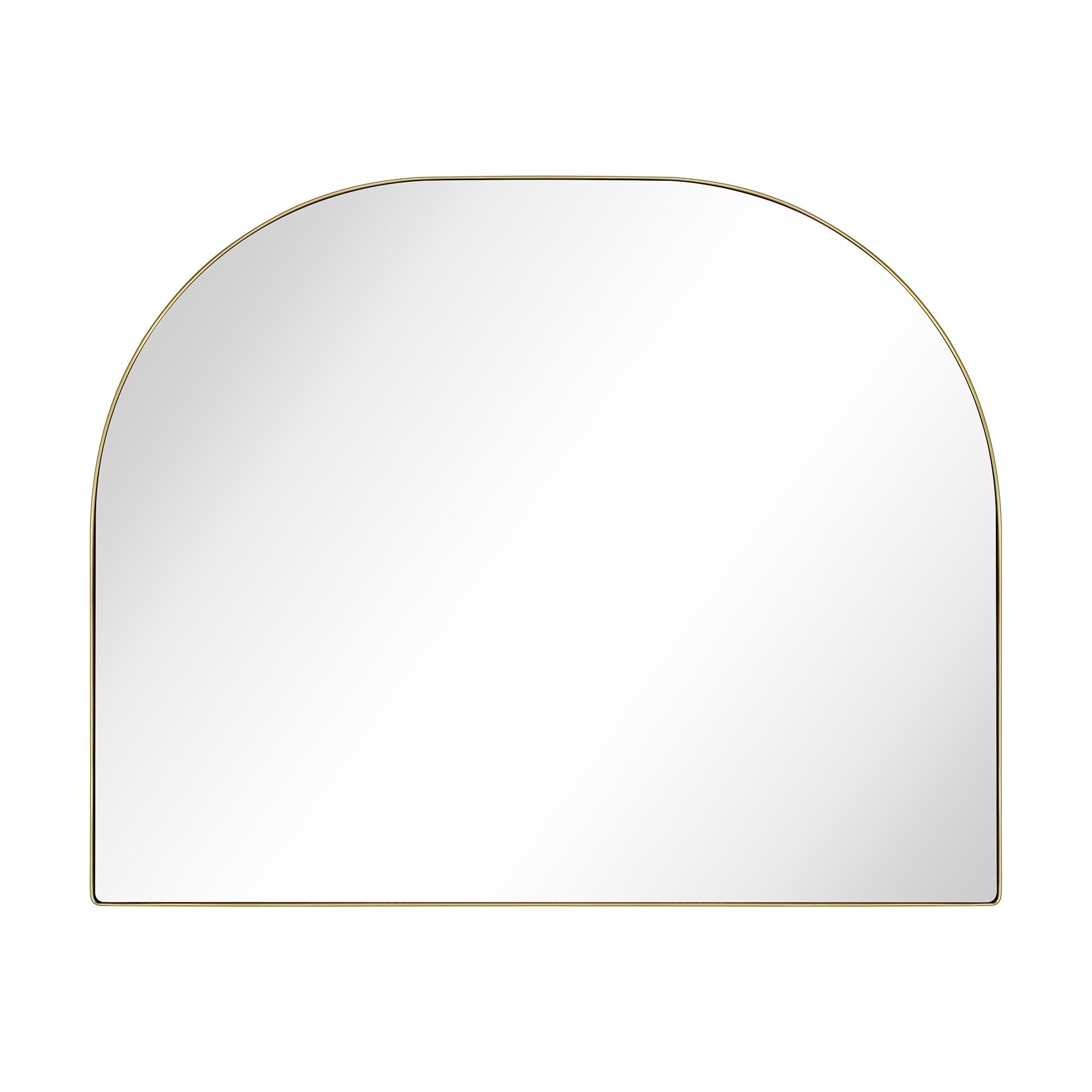 Specchio ad arco grande Dezerae TEHOME per camino, 40'' L x 32'' A
