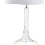 Lampada da tavolo a LED a forma di goccia in vetro Diamante 28.5, rosa (set da 2) di JONATHAN Y