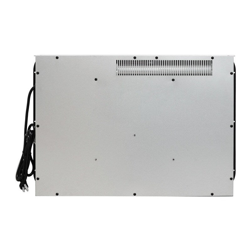 Inserto per camino elettrico con riscaldamento regolabile, luminosità, timer e protezione da surriscaldamento, 1400 W, certificato CSA