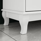 Cassettiera per camera da letto matrimoniale larga 55,1 cm con cassetti portaoggetti