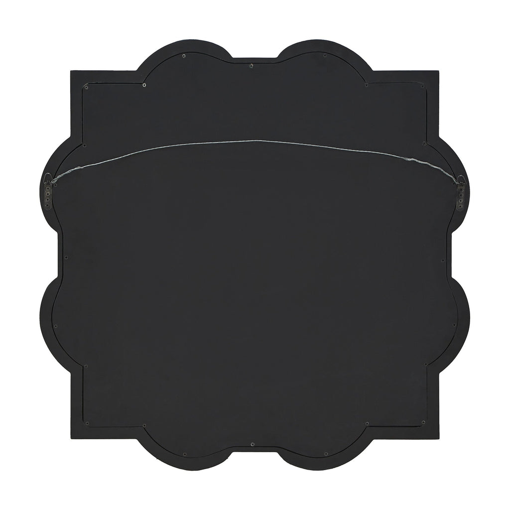 Specchio da parete Fantina con pannelli in argento antico di iNSPIRE Q Classic
