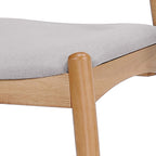 Sedie da pranzo Francie Mid-Century Modern (set di 2) di Christopher Knight Home - 20,50 L x 20,25 L x 29,75 A