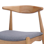 Sedie da pranzo Francie Mid-Century Modern (set di 2) di Christopher Knight Home - 20,50 L x 20,25 L x 29,75 A