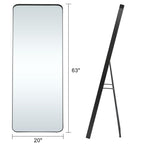 Specchio a figura intera, specchio da parete di grandi dimensioni, specchio a figura intera