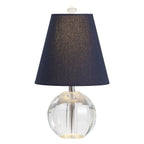 Lampada da tavolo a LED Goddard 16 Crystal Ball/Metal, di JONATHAN Y