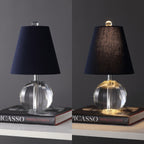 Lampada da tavolo a LED Goddard 16 Crystal Ball/Metal, di JONATHAN Y
