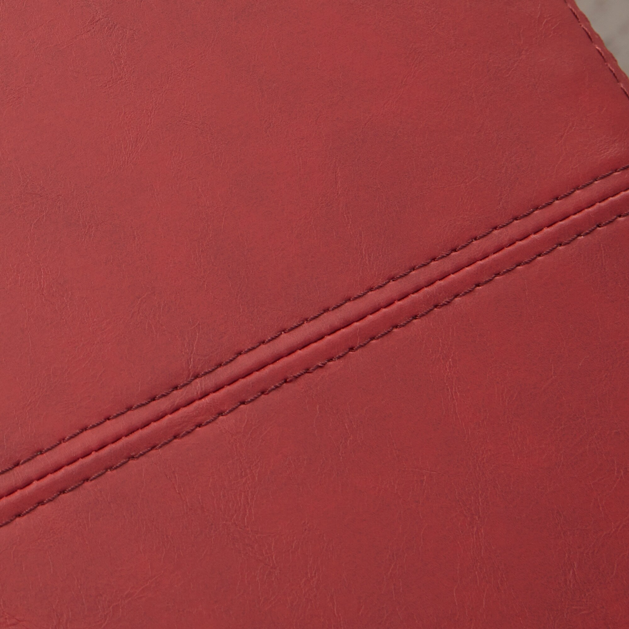 Pouf contenitore rettangolare imbottito 50,3 x 17,50 x 18 in similpelle
