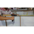 Paravento fatto a mano in bambù ondulato da 6 piedi (Cina)