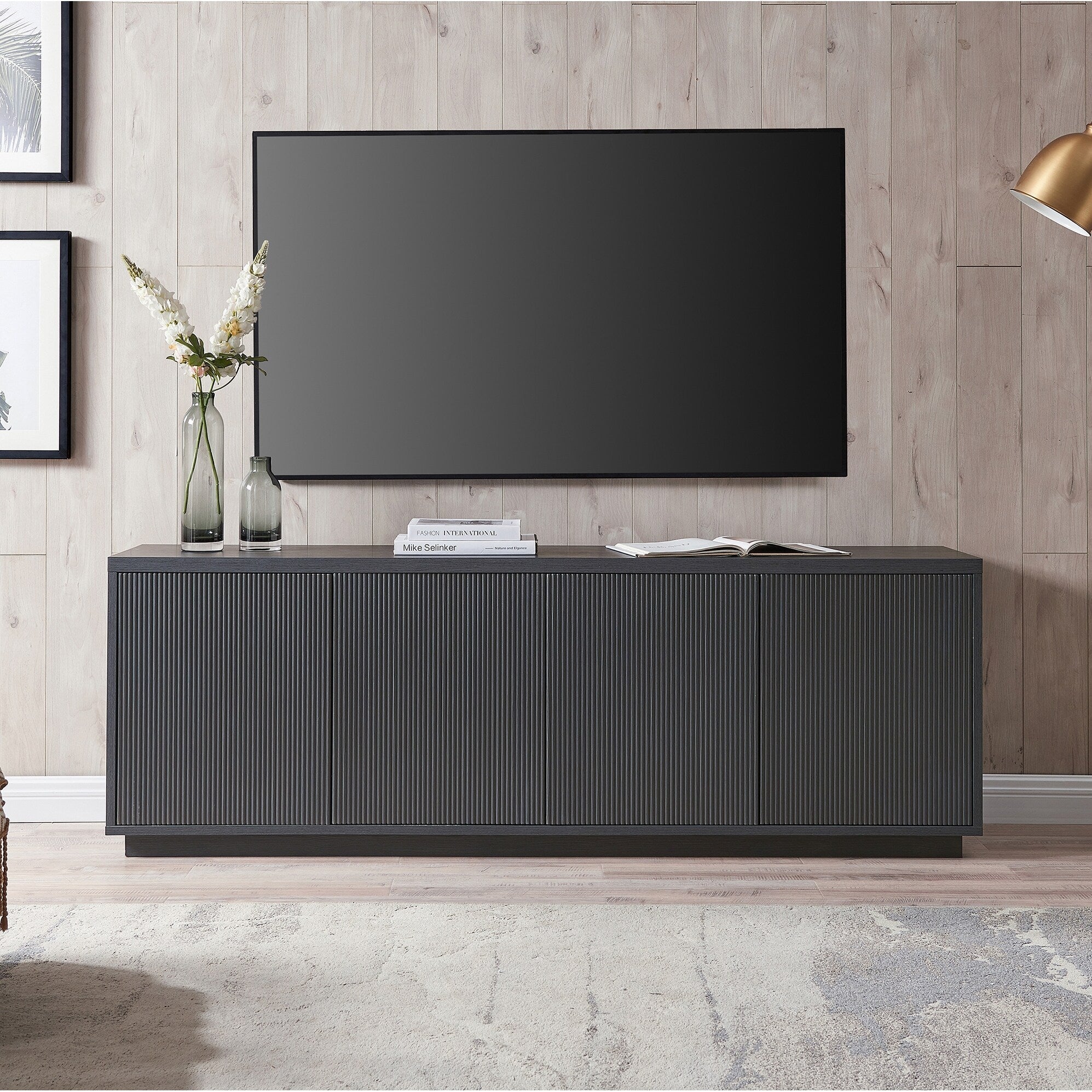 Supporto TV rettangolare Hanson per TV fino a 75