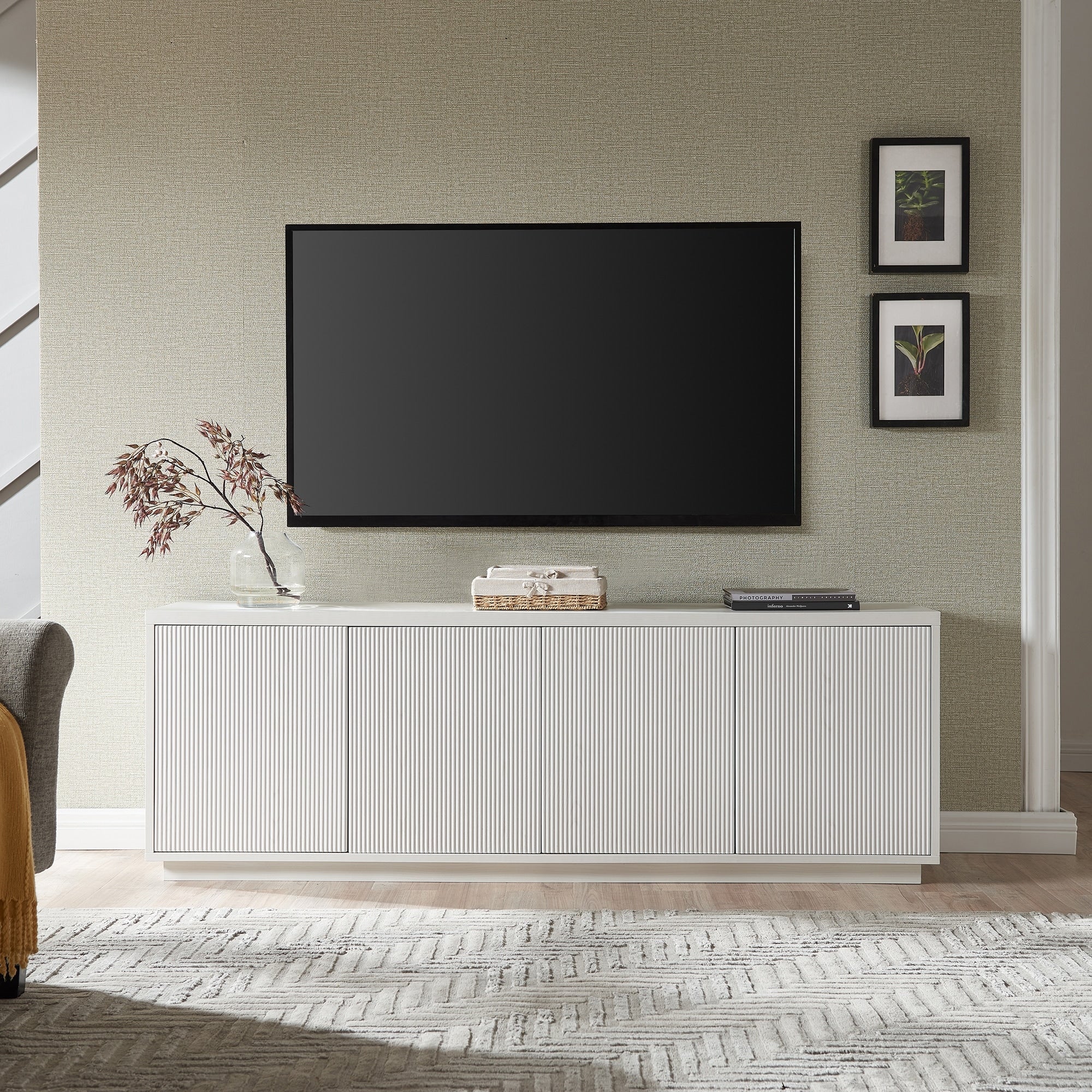 Supporto TV rettangolare Hanson per TV fino a 75