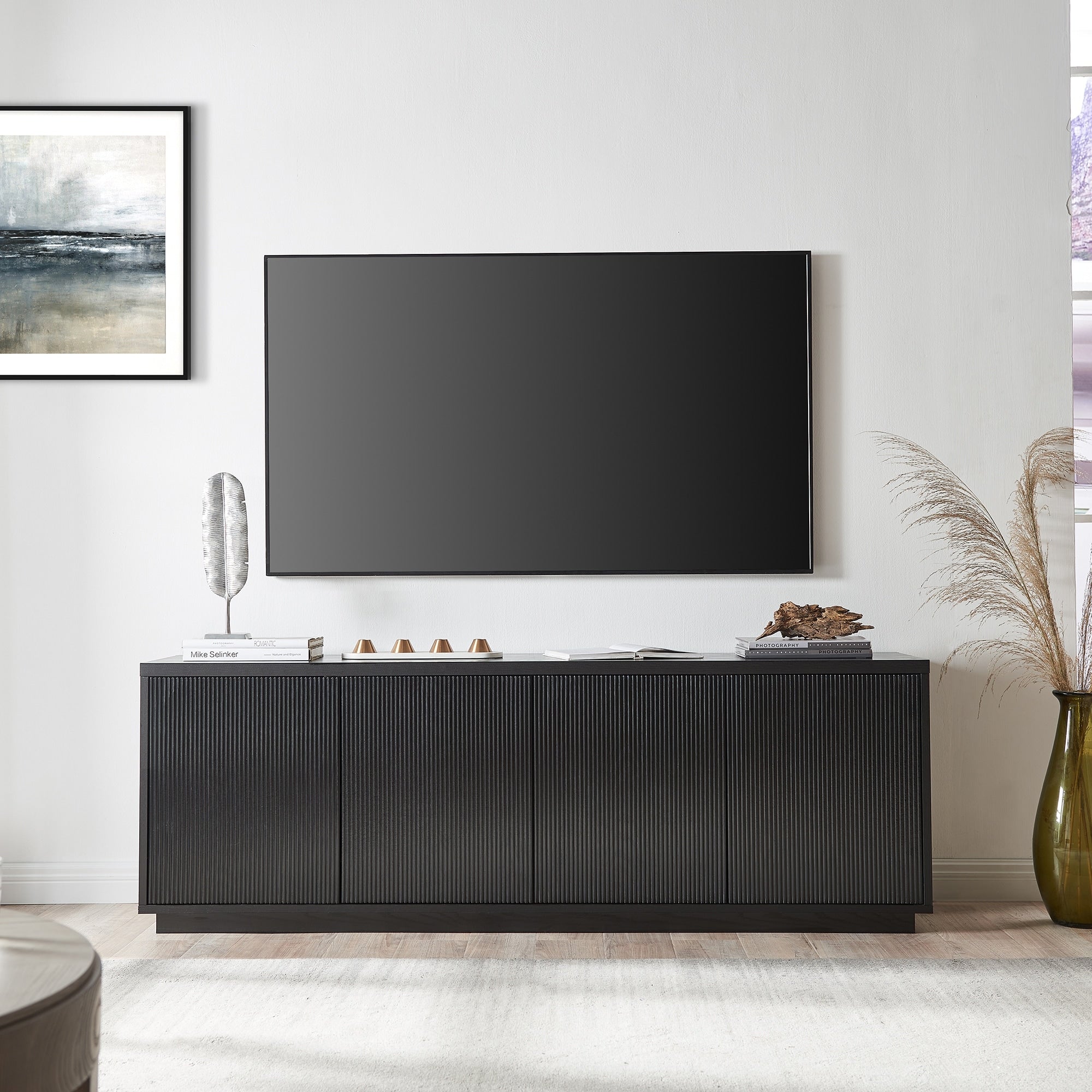 Supporto TV rettangolare Hanson per TV fino a 75