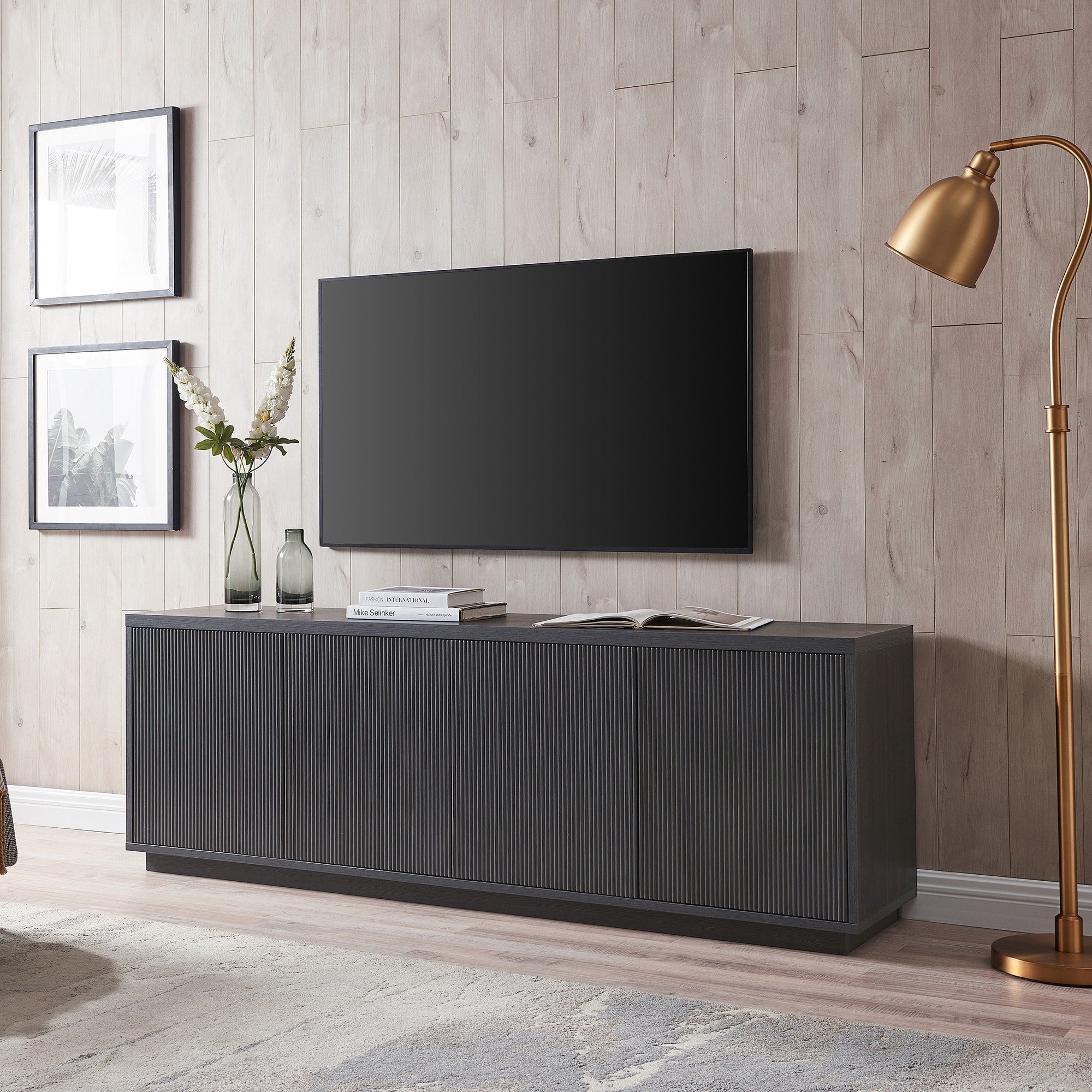Supporto TV rettangolare Hanson per TV fino a 75