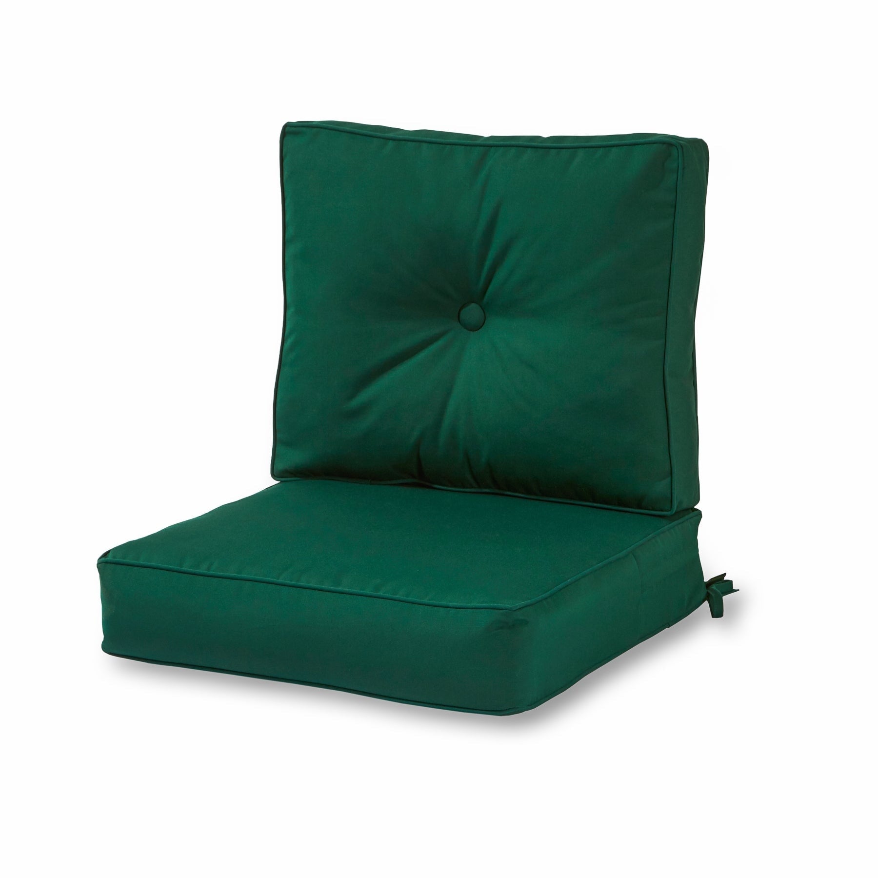 Set di cuscini da esterno Sunbrella Premium da 2 pezzi con seduta profonda