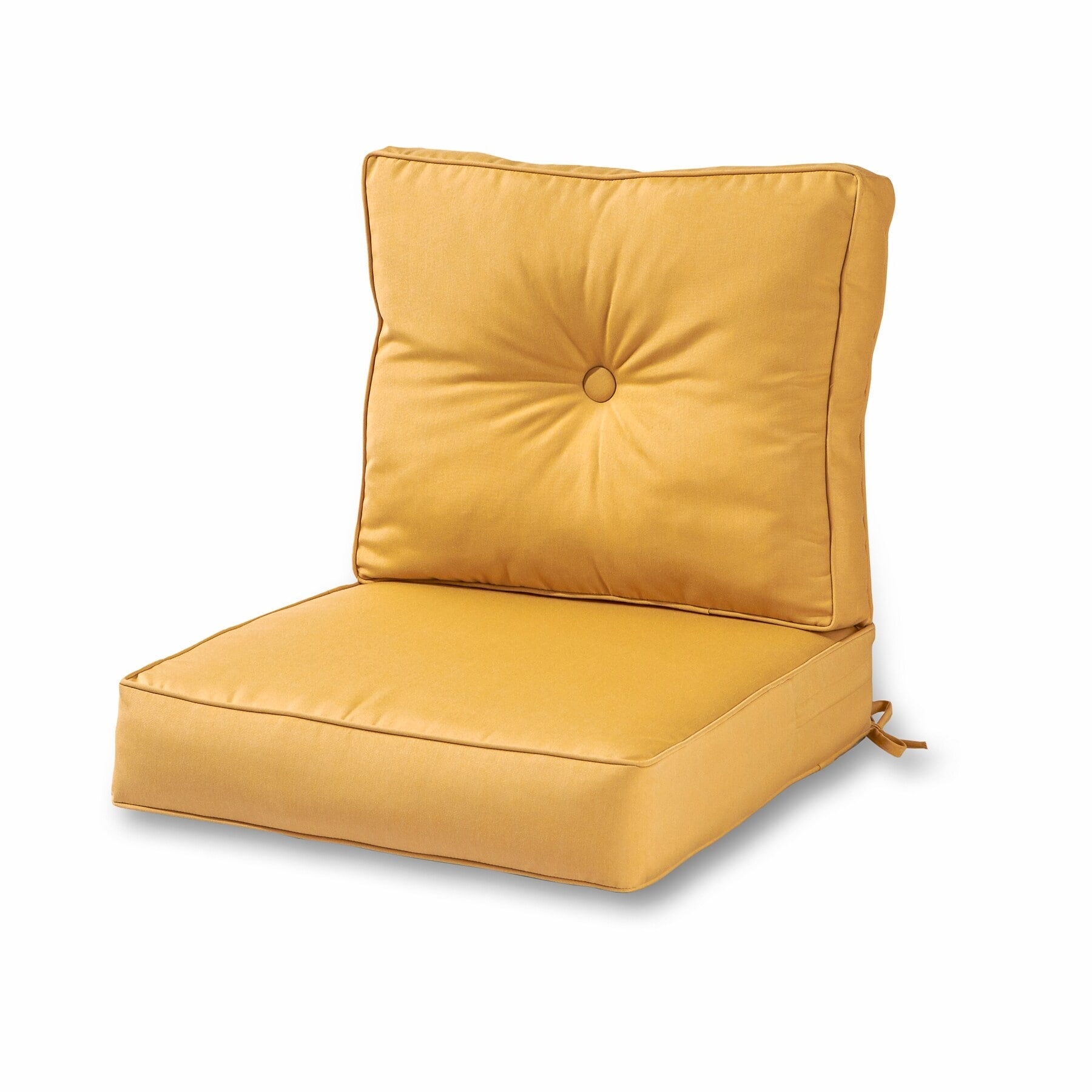 Set di cuscini da esterno Sunbrella Premium da 2 pezzi con seduta profonda