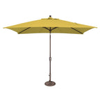 Ombrellone rettangolare SimplyShade Catalina da 10 piedi con inclinazione a pulsante