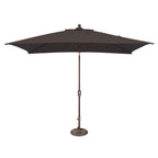 Ombrellone rettangolare SimplyShade Catalina da 10 piedi con inclinazione a pulsante