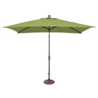 Ombrellone rettangolare SimplyShade Catalina da 10 piedi con inclinazione a pulsante