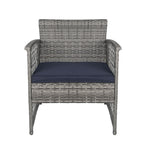 Set da giardino Heritage Outdoor in vimini da 3 pezzi