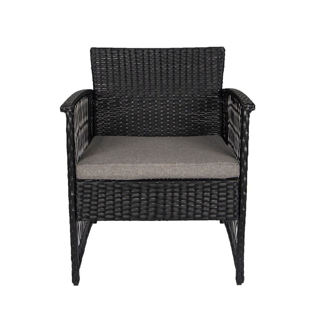 Set da giardino Heritage Outdoor in vimini da 3 pezzi