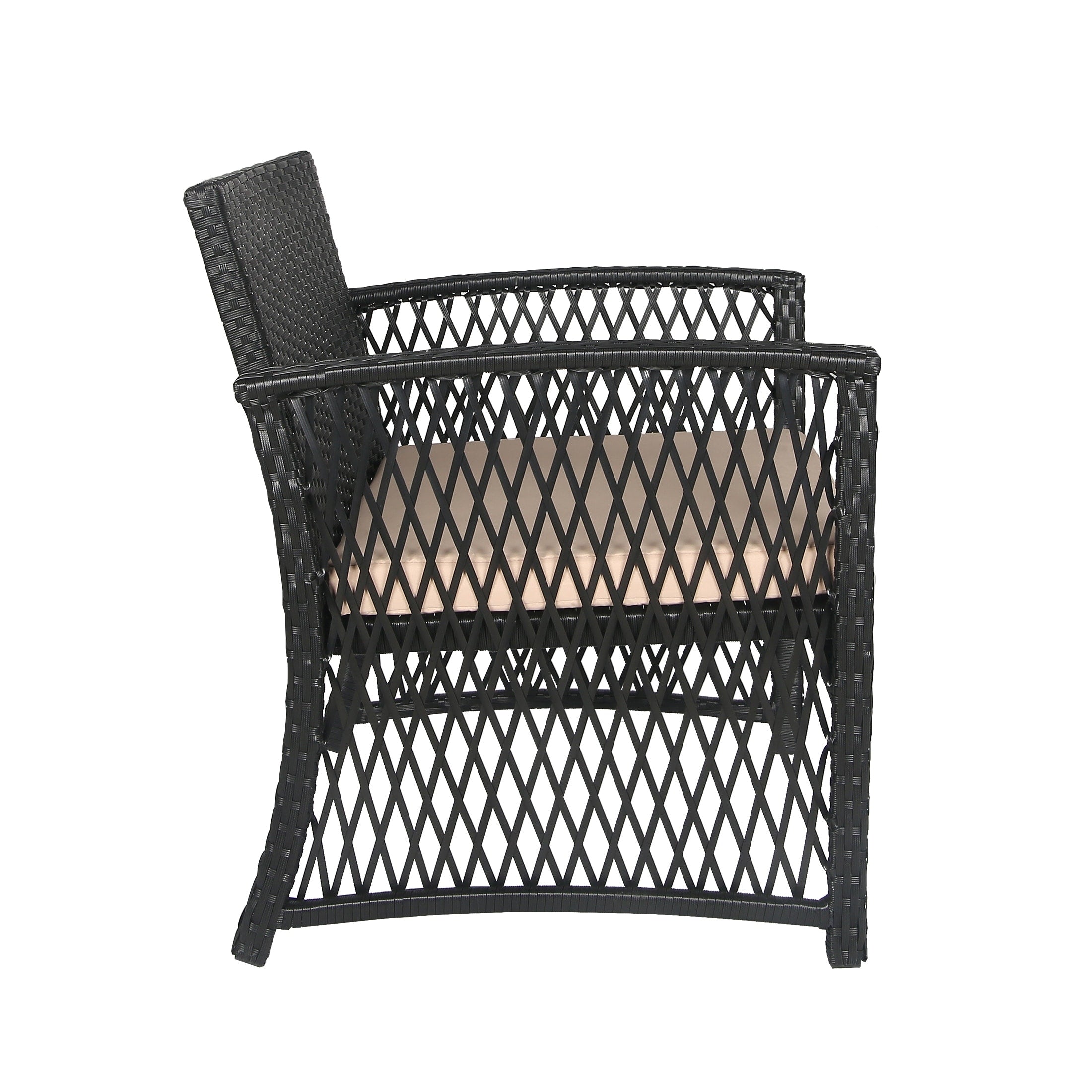 Set da giardino Heritage Outdoor in vimini da 3 pezzi