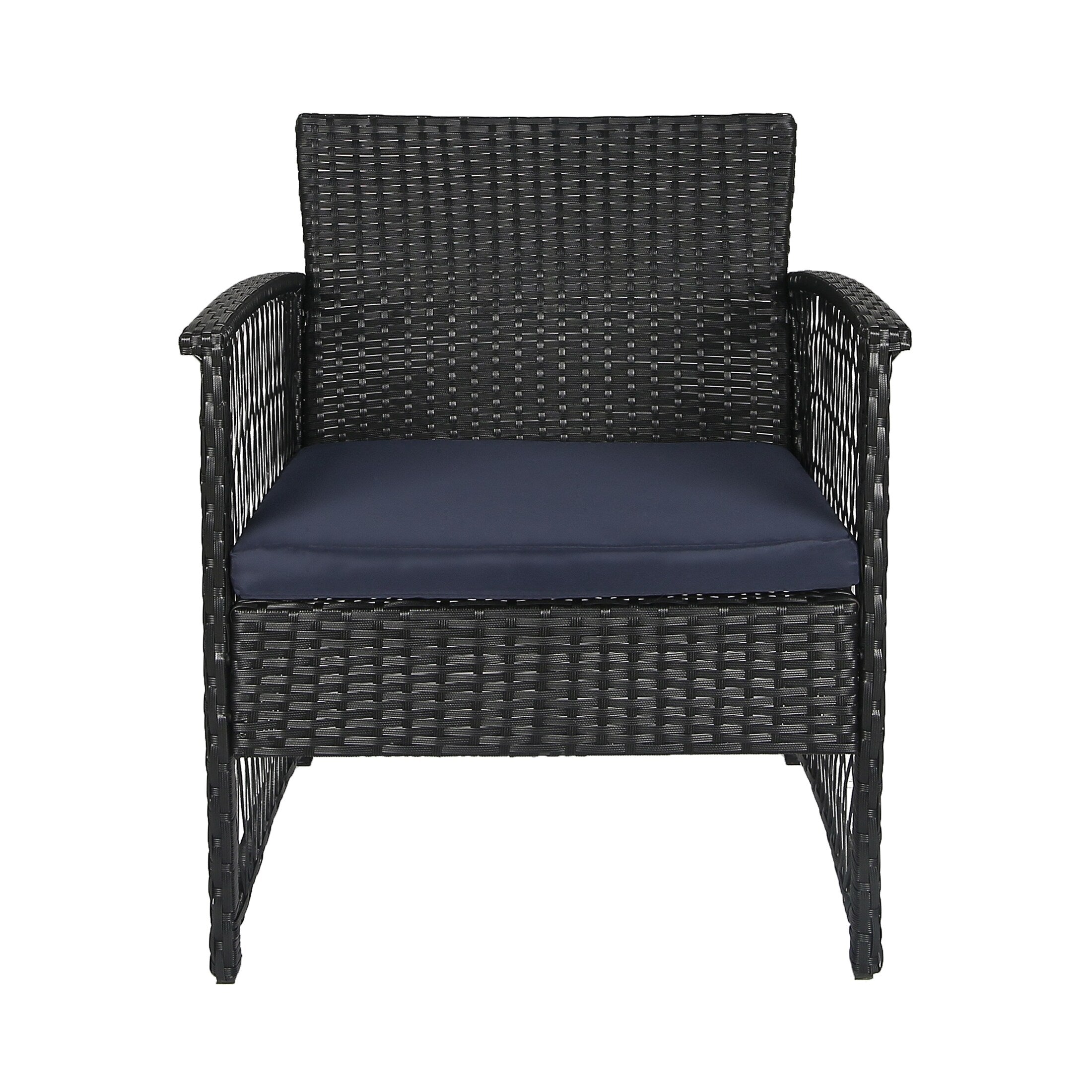 Set da giardino Heritage Outdoor in vimini da 3 pezzi