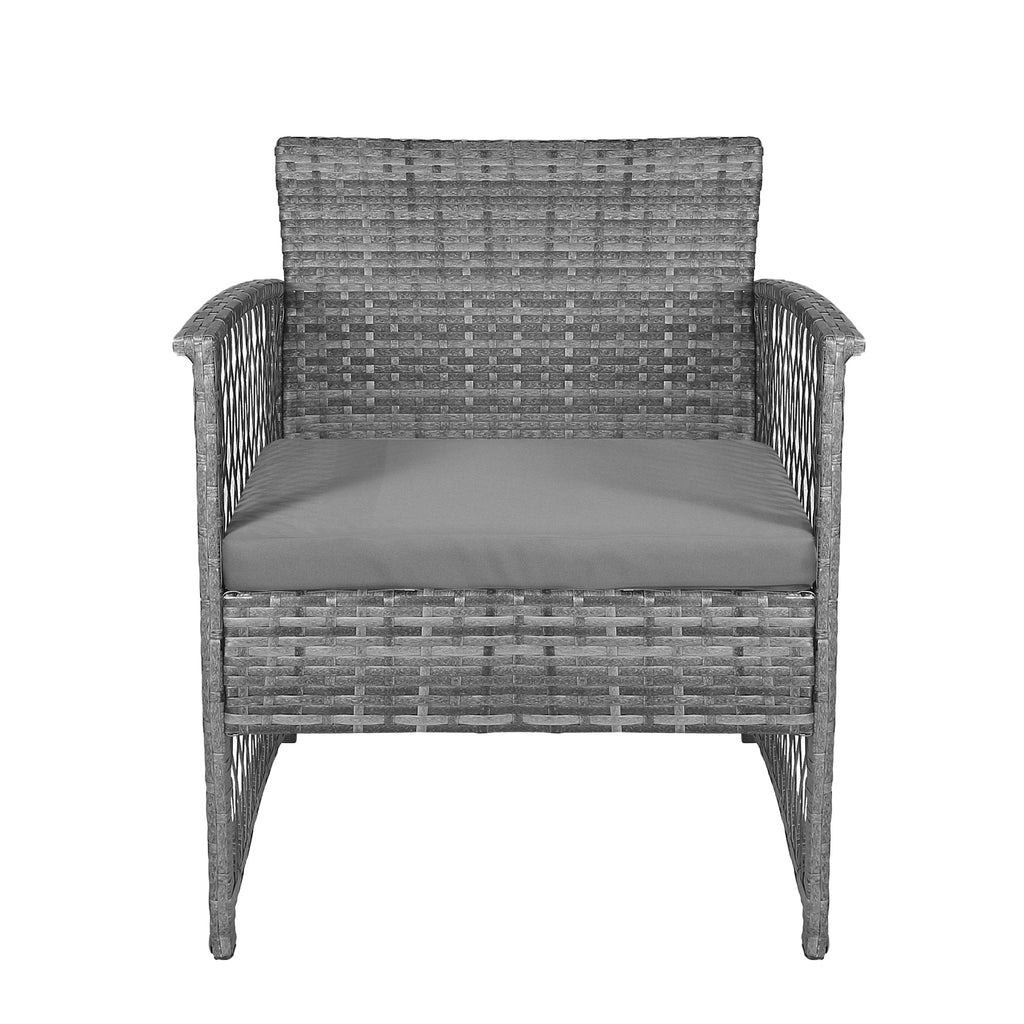 Set da giardino Heritage Outdoor in vimini da 3 pezzi