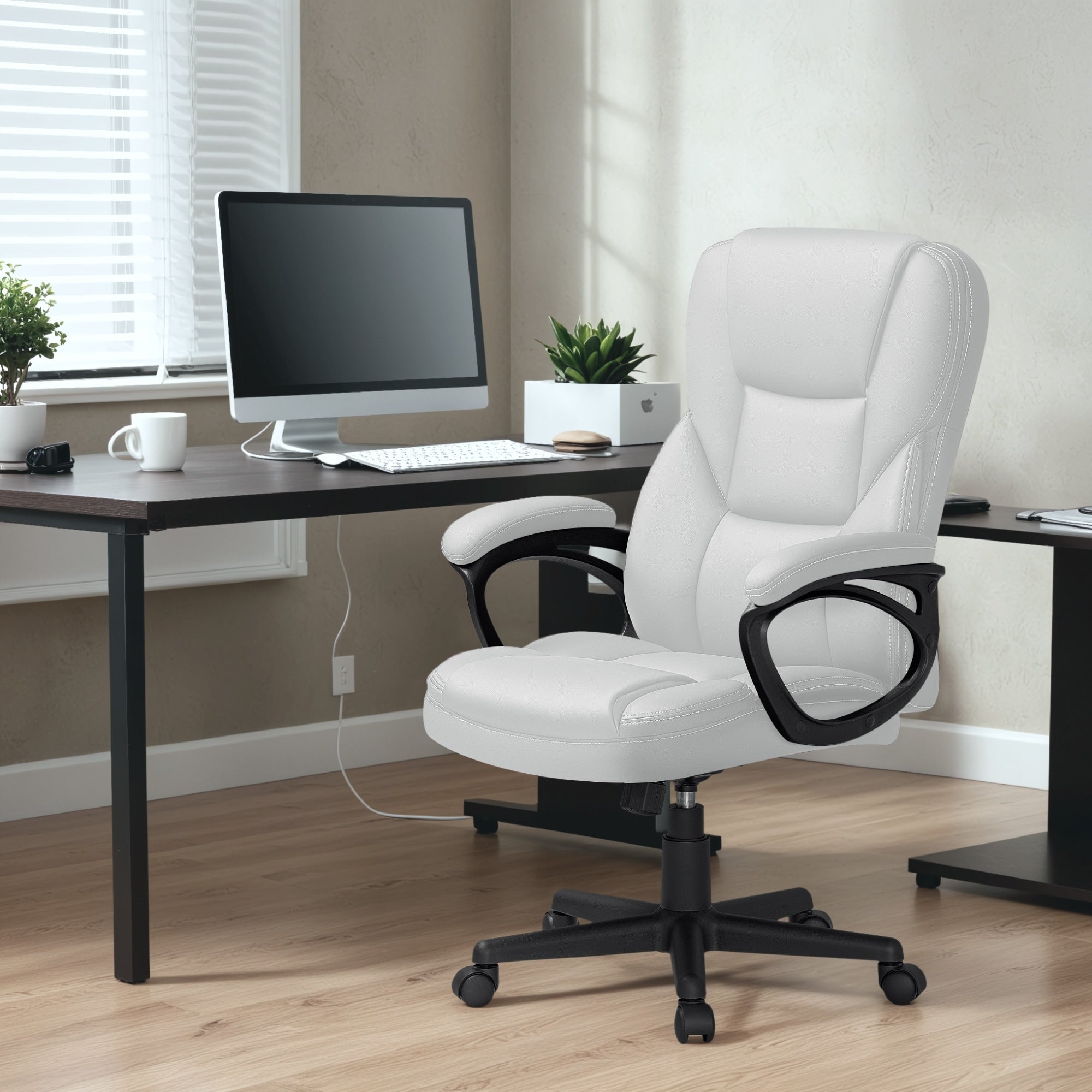 Sedia da ufficio Homall con schienale alto, sedia ergonomica per computer