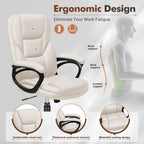 Sedia da ufficio Homall con schienale alto, sedia ergonomica per computer