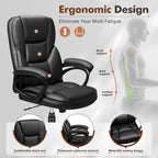 Sedia da ufficio Homall con schienale alto, sedia ergonomica per computer