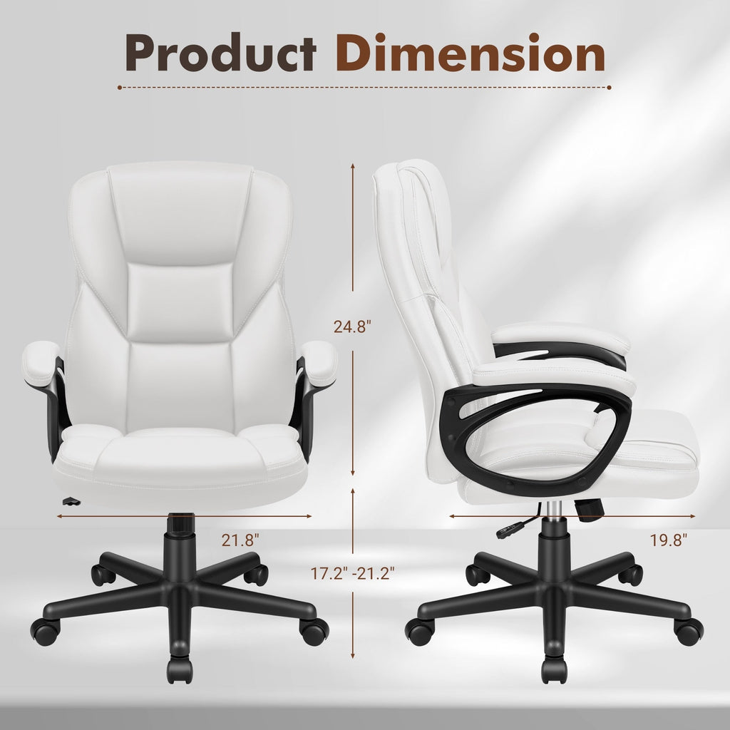 Sedia da ufficio Homall con schienale alto, sedia ergonomica per computer