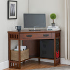 Scrivania angolare Mission di Leick Home