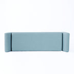 Panca contenitore moderna Sherpa HomePop con gambe in legno