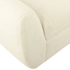 Panca contenitore moderna Sherpa HomePop con gambe in legno