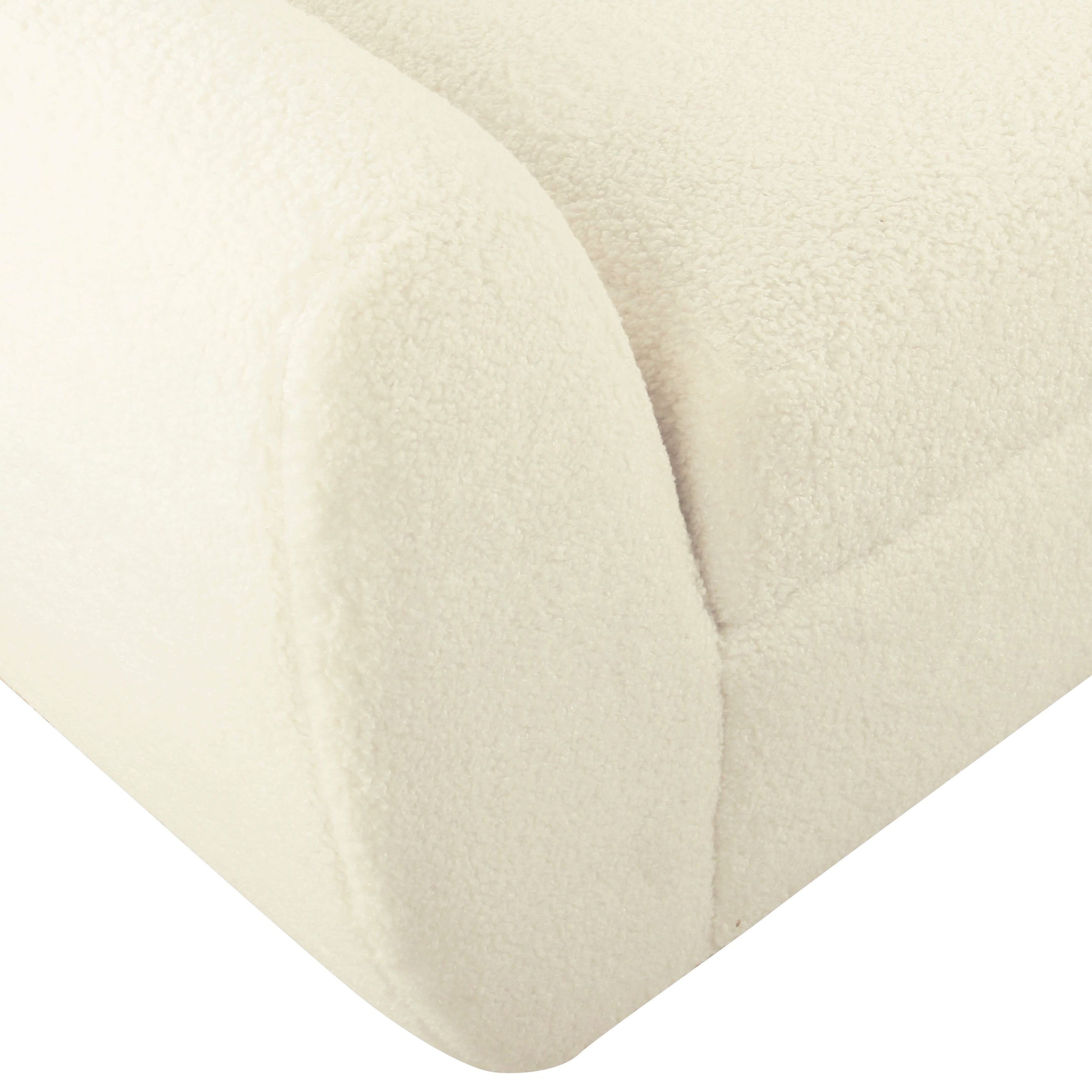 Panca contenitore moderna Sherpa HomePop con gambe in legno