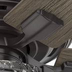 Ventilatore da soffitto per interni/esterni Hunter 52 Canyon Ridge, luce LED, telecomando portatile - Stile rustico, stile rustico, stile industriale