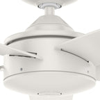 Ventilatore da soffitto per interni/esterni Hunter 52 Shorebreak WeatherMax con controllo a parete - Resistente alle condizioni meteorologiche estreme, al sale e alla corrosione