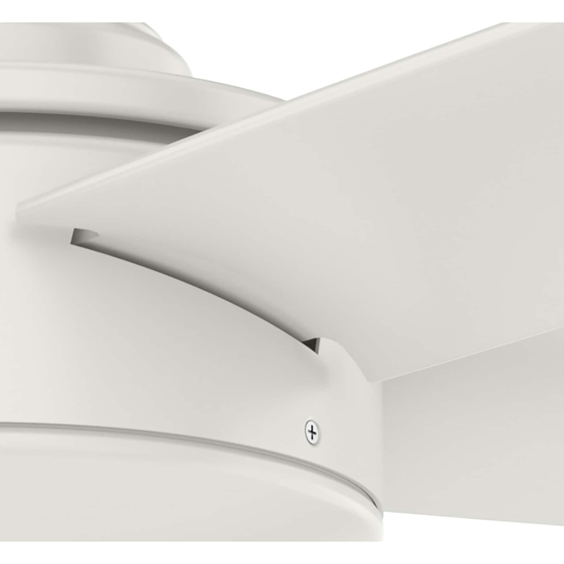 Ventilatore da soffitto per interni/esterni Hunter 52 Shorebreak WeatherMax con controllo a parete - Resistente alle condizioni meteorologiche estreme, al sale e alla corrosione
