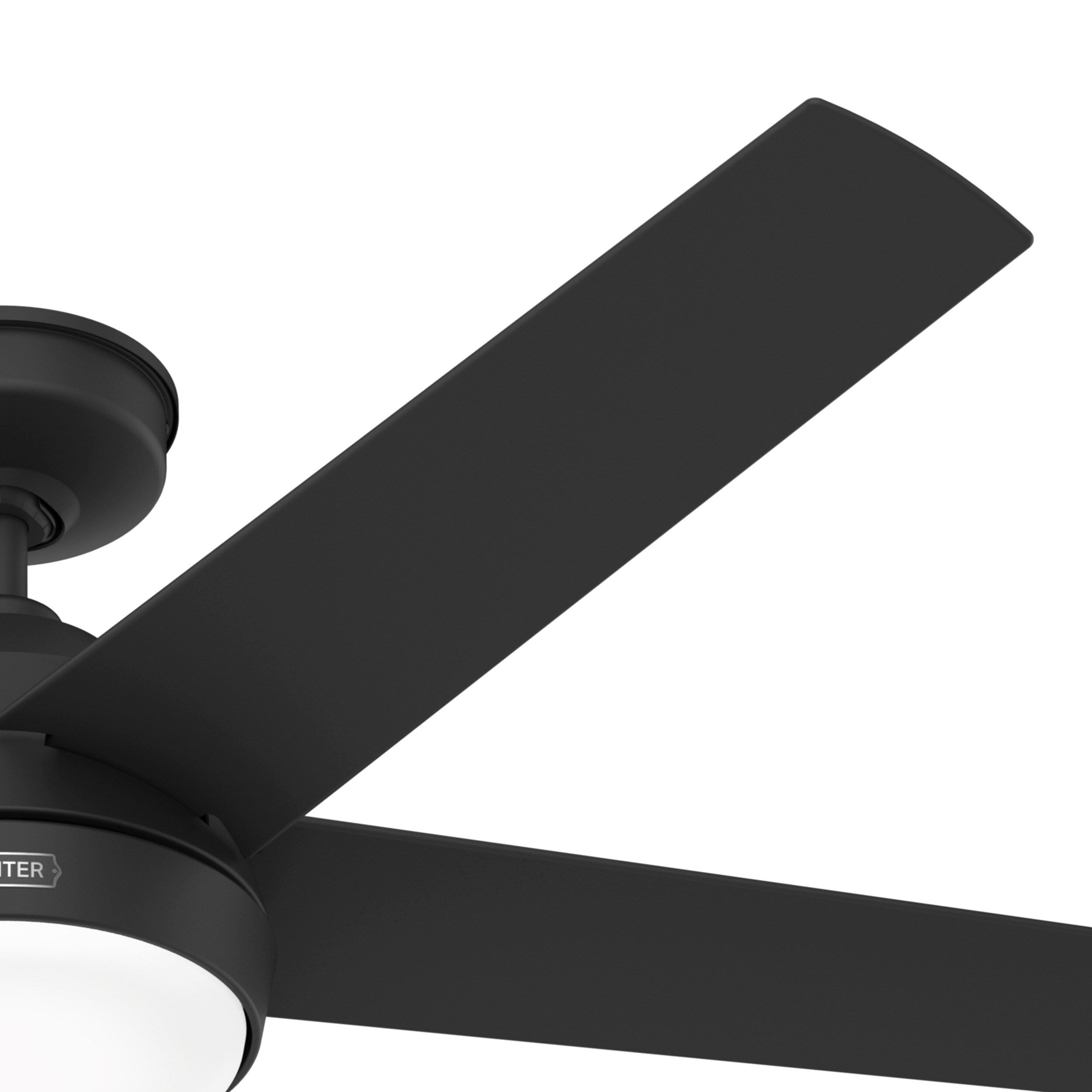 Ventilatore da soffitto per esterni Hunter 52 Skyflow con kit di luci a LED, controllo a parete - Stile moderno e contemporaneo costiero - WeatherMax - ANTIPIOGGIA!