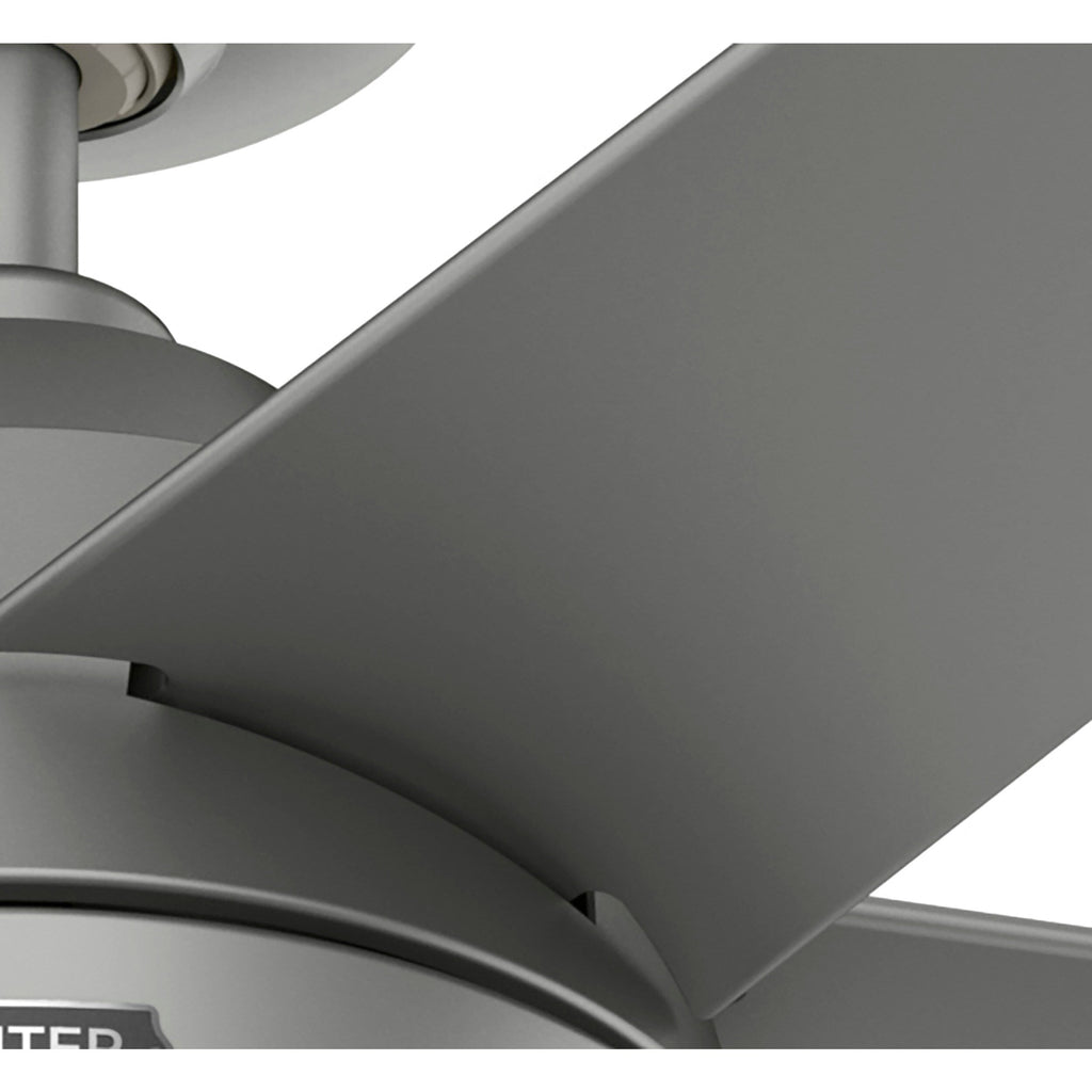 Ventilatore da soffitto per esterni Hunter 52 Skyflow con kit di luci a LED, controllo a parete - Stile moderno e contemporaneo costiero - WeatherMax - ANTIPIOGGIA!
