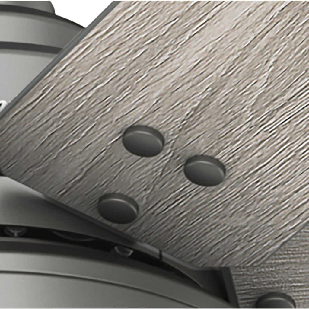 Ventilatore da soffitto Hunter WiFi Whittington con luce LED, telecomando portatile - Mulino a vento - Industriale, da fattoria, rustico - VENTILATORE INTELLIGENTE!