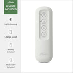 Ventilatore da soffitto Hunter WiFi Whittington con luce LED, telecomando portatile - Mulino a vento - Industriale, da fattoria, rustico - VENTILATORE INTELLIGENTE!
