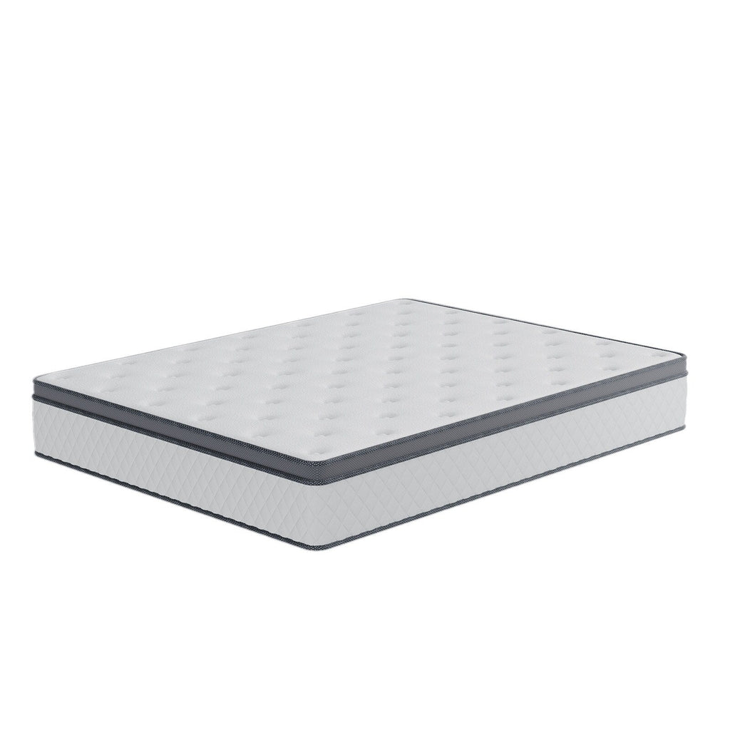 Materasso SweDrea in memory foam ibrido di medie dimensioni da 12 pollici con certificazione CertiPUR-US e Oeko-TEX, con assorbimento del carbone di bambù.