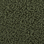Panca contenitore curva in stile bouclé Bailey INK IVY