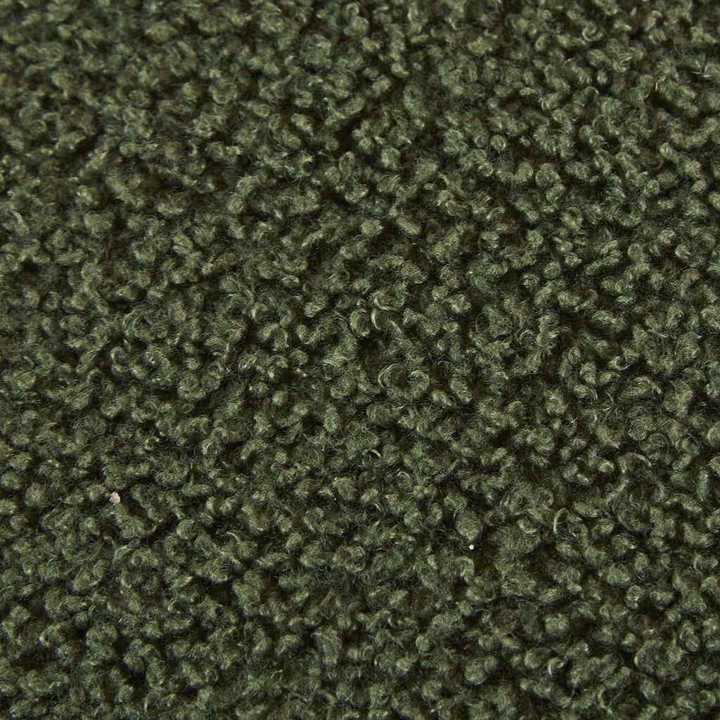 Panca contenitore curva in stile bouclé Bailey INK IVY