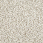 Panca contenitore curva in stile bouclé Bailey INK IVY