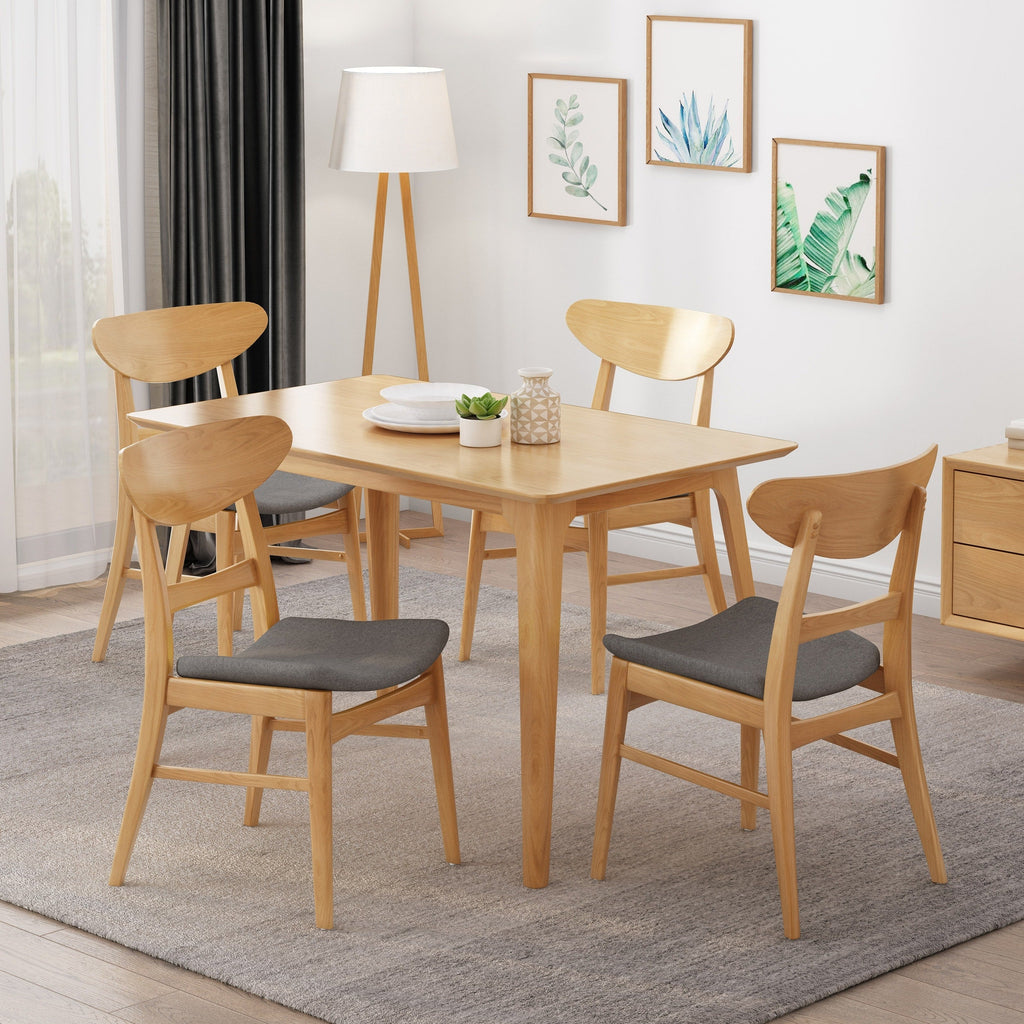 Sedie da pranzo moderne di metà secolo Idalia (set di 4) di Christopher Knight Home