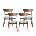 Sedie da pranzo moderne di metà secolo Idalia (set di 4) di Christopher Knight Home