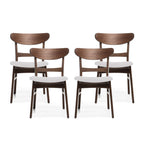 Sedie da pranzo moderne di metà secolo Idalia (set di 4) di Christopher Knight Home