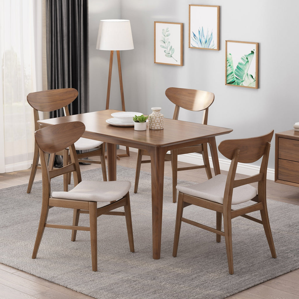Sedie da pranzo moderne di metà secolo Idalia (set di 4) di Christopher Knight Home